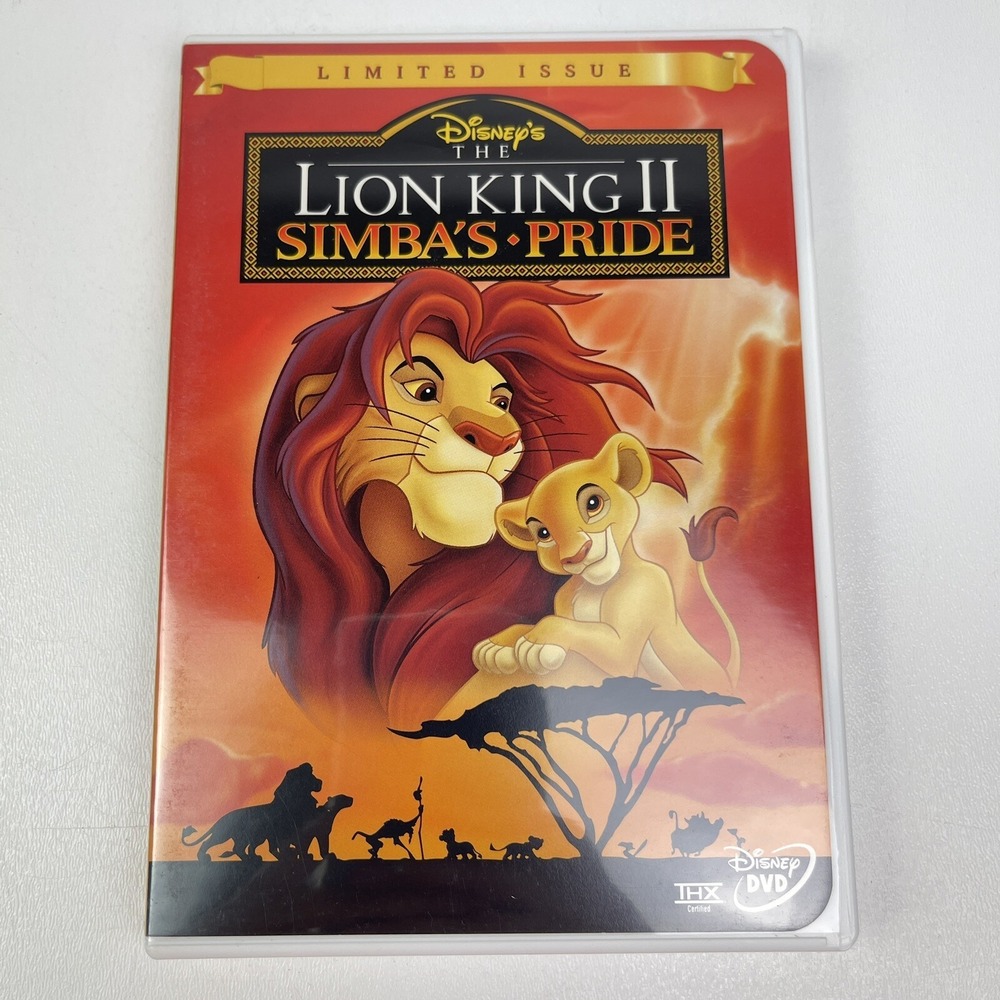 The Lion King II Simbas Pride DVD Limited Issue 1998 Kiara Kovu Walt‎ Disney